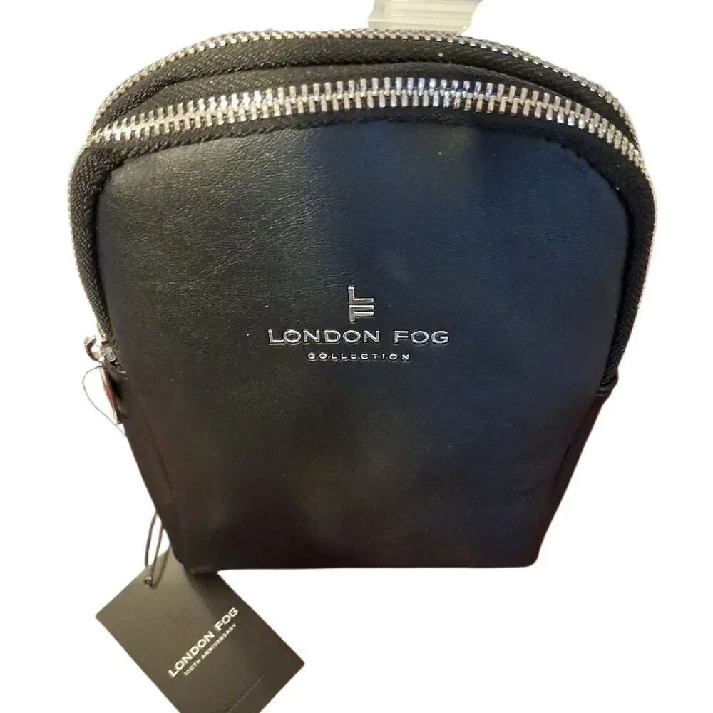 London Fog Janice Double Compartment Sling Bag Unisex New With Tags